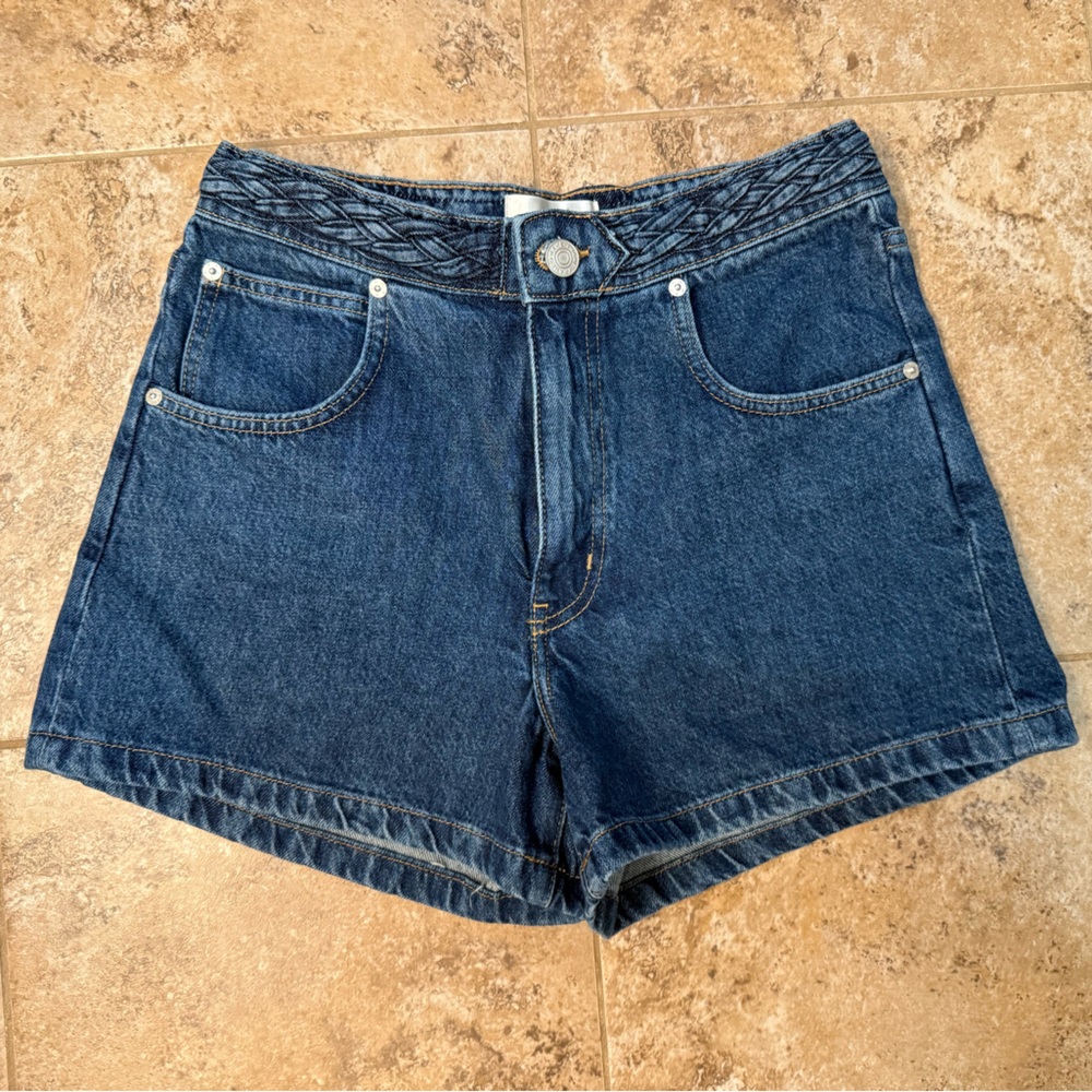 Frame Denim Blue Women's Shorts